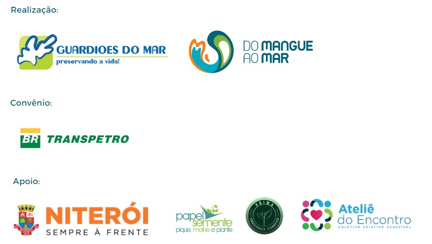 régua de logos do projeto do mangue ao mar, Guardiões do mar