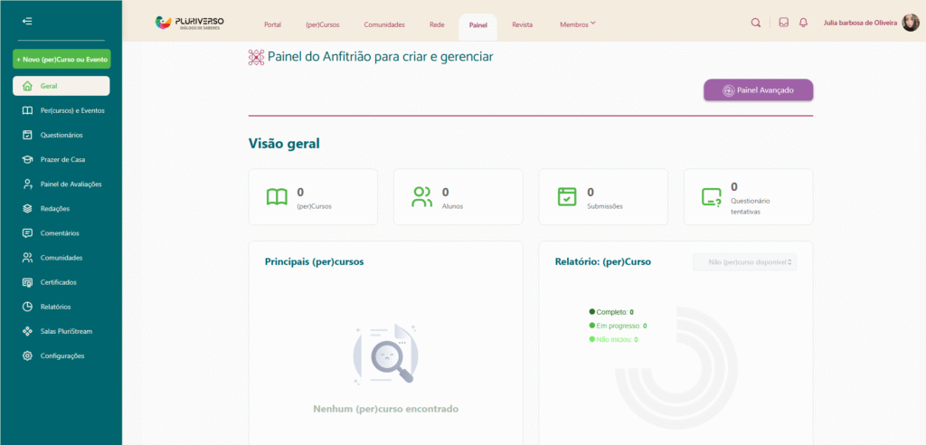 Conhecendo o Painel do Instrutor 3 24.06.2025 14.20.53 REC em Pluriverso