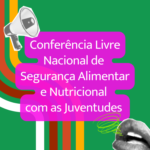Logo da Comunidade Grupo de Diálogos Conferência Livre SAN com as juventudes